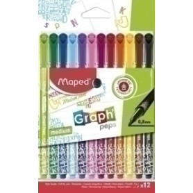 COMPRAR ROTUL.MAPED GRAPH PEPS DECO ESTUCHE 12