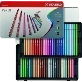COMPRAR ROTUL.STABILO PEN 68 CAJA METALICA de 50