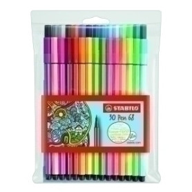 COMPRAR ROTUL.STABILO PEN 68 CAJA PLASTICO de 30