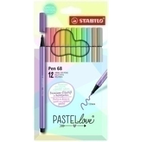 COMPRAR ROTUL.STABILO PEN 68 PASTEL LOVE e.12