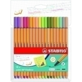 COMPRAR ROTUL.STABILO POINT 88 ESTUCHE 18