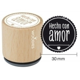 COMPRAR SELLO COLOP WOODIES CON AMOR