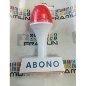 COMPRAR SELLO MANUAL "ABONO"