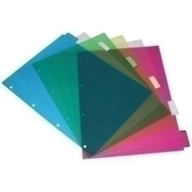 COMPRAR SEPARADORES GRAFOPLAS PVC TRP. A4 6 ps.