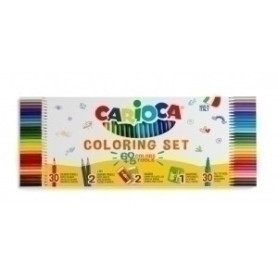 COMPRAR SET CARIOCA COLORING 65 PZAS.