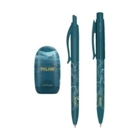 COMPRAR SET ESCRITURA MILAN SERIE LAVA AZUL