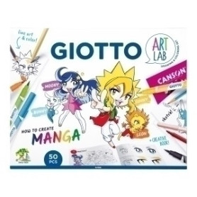 COMPRAR SET JUEGO GIOTTO ART LAB MANGA