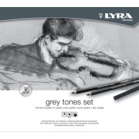 COMPRAR SET LYRA REMBRANDT T. GRISES C/25