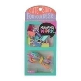 COMPRAR SET PAPELERIA MOOVING KIT 2 EN 1 GREEN