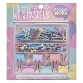 COMPRAR SET PAPELERIA MOOVING PASTEL OFFICE