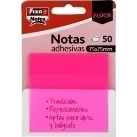 COMPRAR TACO NOTAS FIXO 50h 75x75 TRANS. FUCSIA