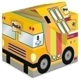 COMPRAR TACO NOTAS POST-IT PACK AUTOBUS 8x90h