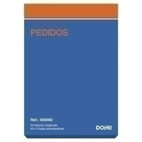 COMPRAR TALONARIO PEDIDOS A4 NAT. DUPLI DOHE