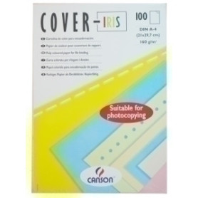 COMPRAR T.ENC.COVER-IRIS A4 CARTUL.BLANCO C/100