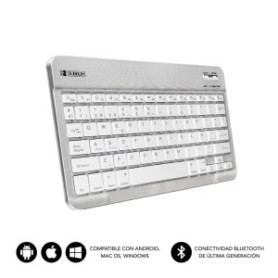 COMPRAR TECLADO TABLET SUBBLIM SMART BT PLATA