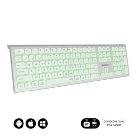 COMPRAR TECLADO SUBBLIM MASTER BT RGB PLATA/NG
