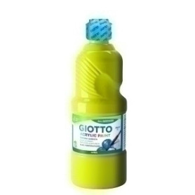COMPRAR TEMPERA GIOTTO ACRIL 500 ml AMARILLO