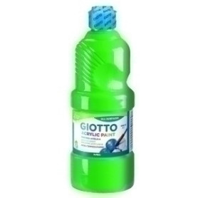 COMPRAR TEMPERA GIOTTO ACRIL 500 ml VERDE