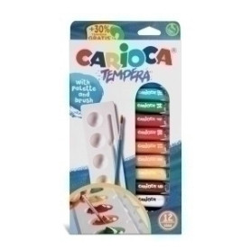COMPRAR TEMPERA CARIOCA TUBO 10ml C/12