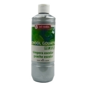 COMPRAR TEMPERA TALENS GOUACHE 500 ml PLATA