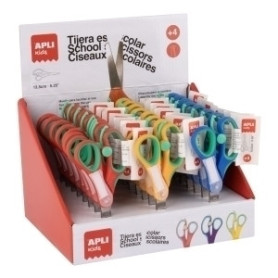 COMPRAR TIJERAS ESCOLARES APLI 13,5cm. NOMB. E/2
