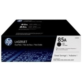 COMPRAR TONER HP CE285AD Nº85A NEGRO PACK 2 UD.