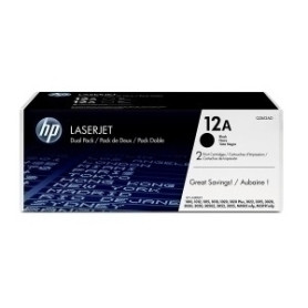 COMPRAR TONER HP Q2612AD Nº12A NEGRO PACK 2 UD.