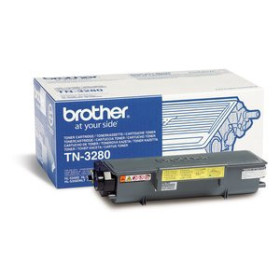 Originales laser TONER BROTHER TN3280 NEGRO HL-5340D/5350DN/5370DW/DCP-8085DN/MFC-8880DN/MFC-8890DW 29901032  465000400