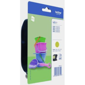 Originales inkjet CART.IJ. BROTHER LC-221Y DCP-J562DW