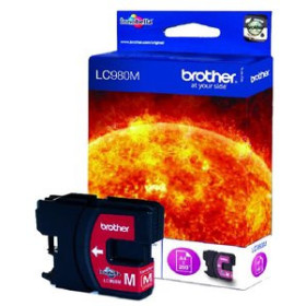 Originales inkjet CARTUCHO INKJET BROTHER LC 980M MAGENTA DCP-145C/DCP-165C (260 PAG.) 42501210  PP6U-10M