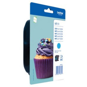 Originales inkjet CARTUCHO INKJET BROTHER LC-123CBP CIAN 