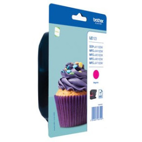 Originales inkjet CARTUCHO INKJET BROTHER LC-123MBP MAGENTA 
