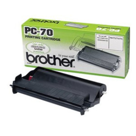Originales TTR CONS. TTR BROTHER PC 70 FAX T7X/8X/9X CARTUCHO Y BOBINA (144 PAG.) 31701040  40521-00000-00