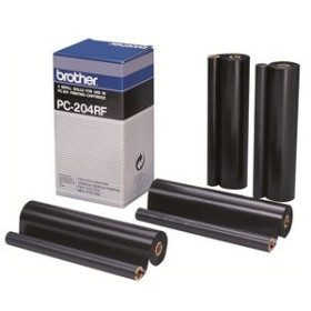 Originales TTR CONS. TTR BROTHER PC204RF FAX 1020/1030 RECAMBIO FAX 4 BOBINAS (420 PAG. X4) 29703040  00018201