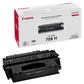 Originales laser TONER CANON CRG708H LBP3200/3300/3360 ALT.CAP. (6.000 PÁG.) (0917B002AA) 29703034  00018108
