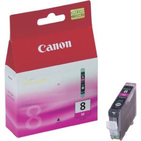 Originales inkjet CARTUCHO INKJET CANON CLI8M DEP.TINT.MAGENTA IP3000/4000/5000/6000 (0622B001AA) 11602580  07171430