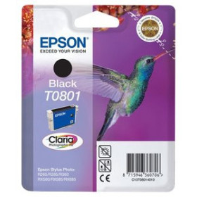 Originales inkjet CARTUCHO INKJET EPSON T080140 STYLUS PHOTO R265/285/360 RX560/585/685 NEGRO 15401629  LT-C100