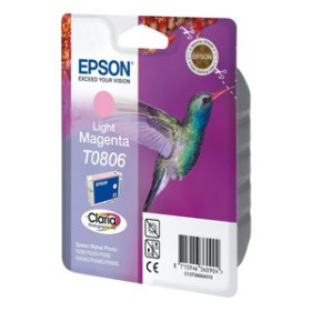 Originales inkjet CARTUCHO INKJET EPSON T080640 STYLUS PHOTO R265/285/360 RX560/585/685 MAGENTA CLARO 15401396  SL-310 TER