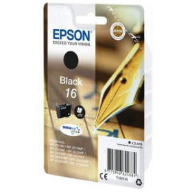 Originales inkjet CARTUCHO INKJET EPSON T162140 Nº16 WF-2010W/2510WF/2520NF/2530WF/2540WF NEGRO 5