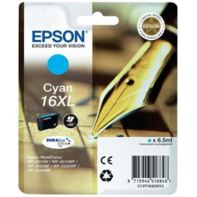 Originales inkjet CARTUCHO INKJET EPSON T163240 Nº16XL WF-2010W/2510WF/2520NF/2530WF/2540WF CIAN 6