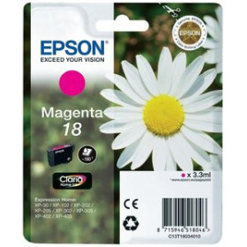 Originales inkjet CARTUCHO INKJET EPSON T180340 Nº18 EXPRESSION HOME XP102/205/305/405 MAGENTA 3