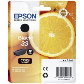 Originales inkjet CARTUCHO INKJET EPSON T333140 Nº33 XP-530/XP-540/XP-630/XP-635/XP-640/XP-645/XP-830/XP-900 NEGRO 6