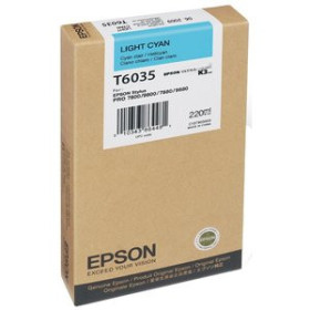 Originales inkjet CARTUCHO INKJET EPSON T603500 STYLUS PRO 7800/7880/9800/9880 CIAN CLARO 220ML 82601440  780333726