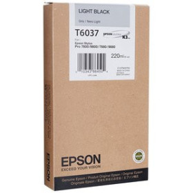 Originales inkjet CARTUCHO INKJET EPSON T603700 STYLUS PRO 7800/7880/9800/9880 NEGRO CLARO 220ML 82601451  780335426