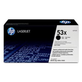 Originales laser TONER HP Nº 53X Q7553X LASERJET 2015/2525 NEGRO 7.000 PÁG. 82601504  781245826