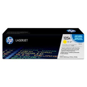 Originales laser TONER HP Nº 125A CB542A LASERJET CP1210/1215/1510/1515/1518 AMARILLO  1.400 PÁG. 82601394  787240126