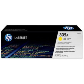 Originales laser TONER HP Nº 305A CE412A LASERJET COLOR PRO 300/400