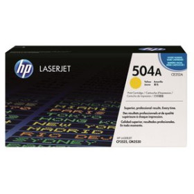 Originales laser TONER HP Nº 504A CE252A LASERJET CP3525  AMARILLO 7.000 PÁG. 82602321  MR28292