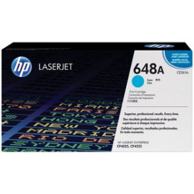 Originales laser TONER HP Nº 648A CE261A LASERJET CP-4025/4525/4525DN CIAN 11.000 PÁG. 82603415  5000260