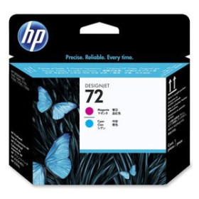 Originales inkjet CABEZAL HP C9383A Nº72 MAGENTA Y CIAN 82603405  500086